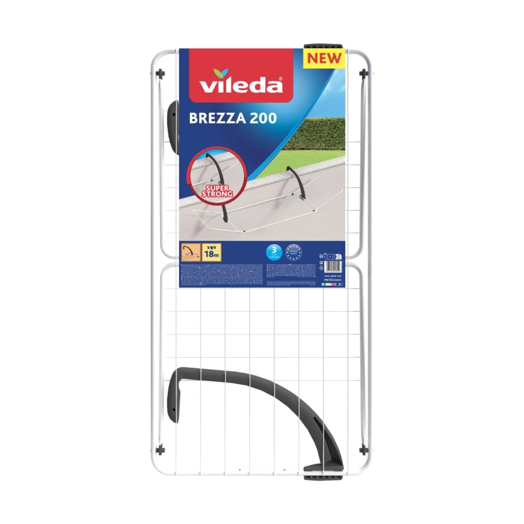 Stendibiancheria (Aperto) Vileda Brezza 200 185 x 55 x 24 cm