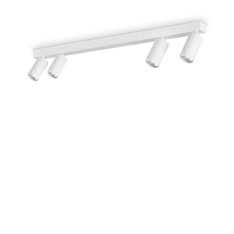 Lampada Da Soffitto Profilo Pl4 Bianco Ideal-Lux