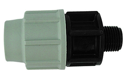 RACCORDO MASCHIO PLASSON PER TUBO POLIETILENE- 11/2 x 50- PLASS- pezzi 1