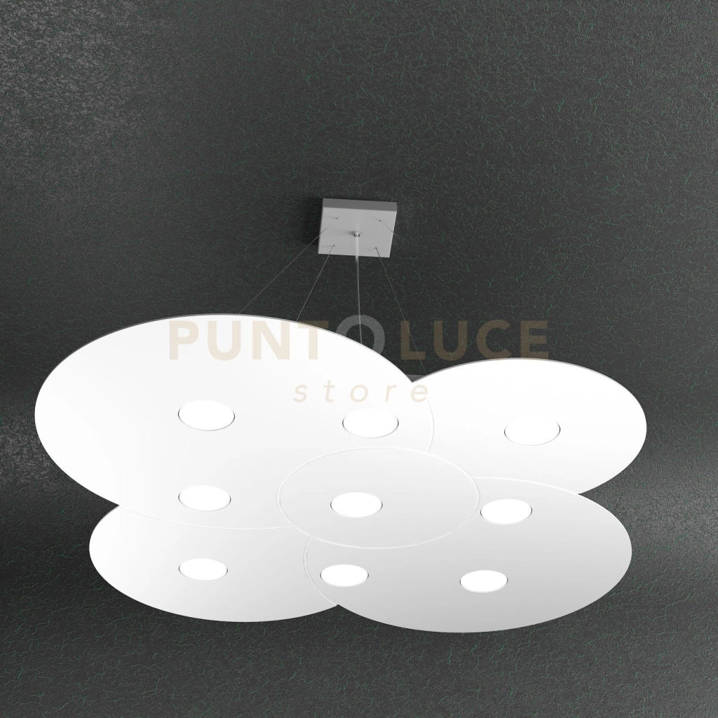 CLOUD SOSPENSIONE 9 LUCI BIANCO 1128-S9-BI