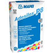 Adesilex p8 grigio adesivo cementizio mapei per piastrelle 25 kg