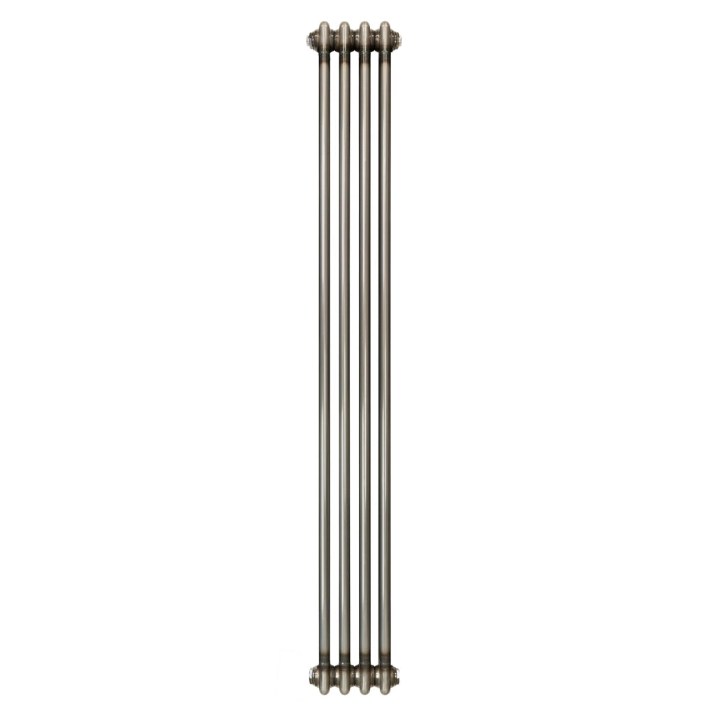 Radiatore 2 Colonne Verticale Metallo Grezzo 1500x200 mm