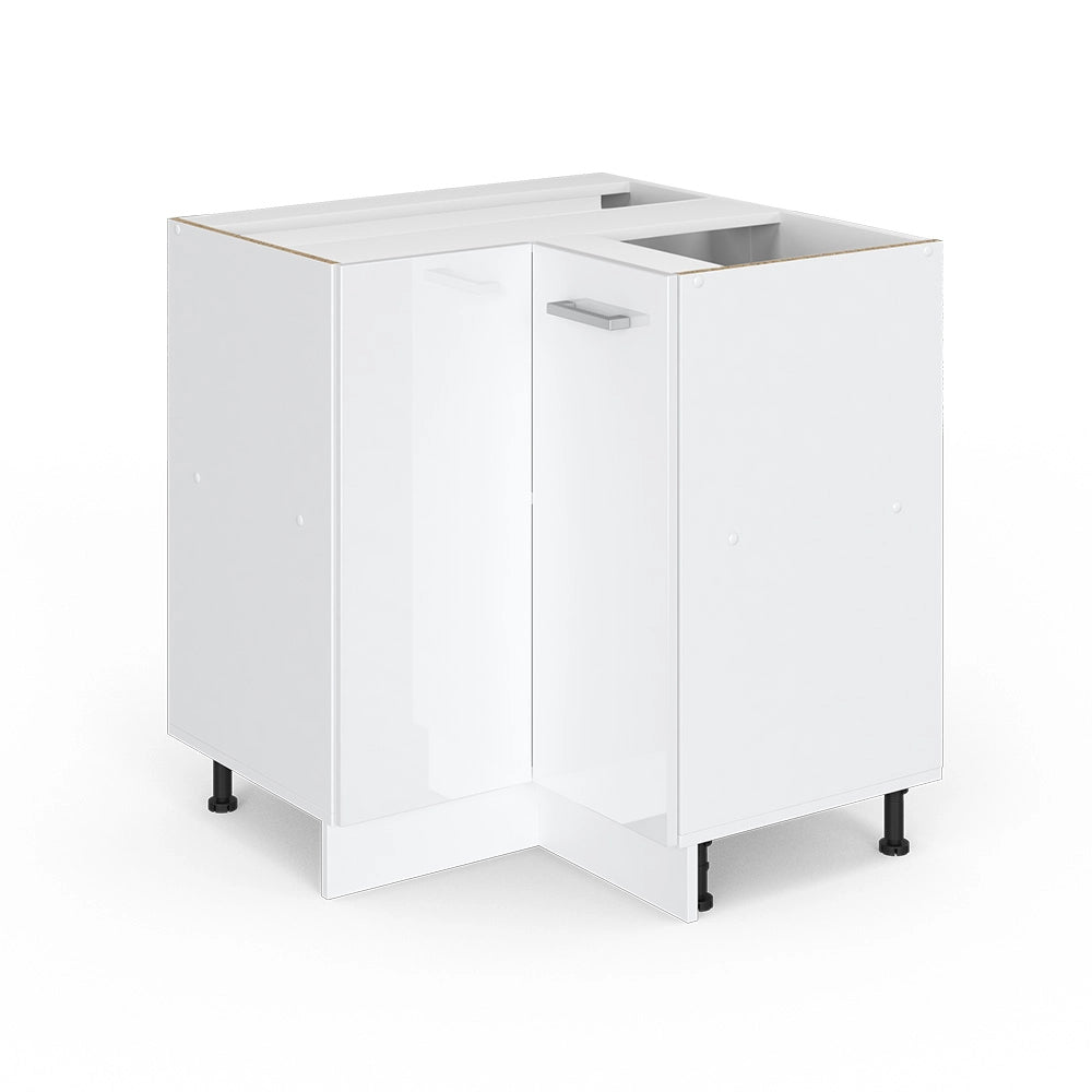 Armadio universale ad angolo R-Line Bianco lucido 75.6 cm con anta, senza piano di lavoro Vicco