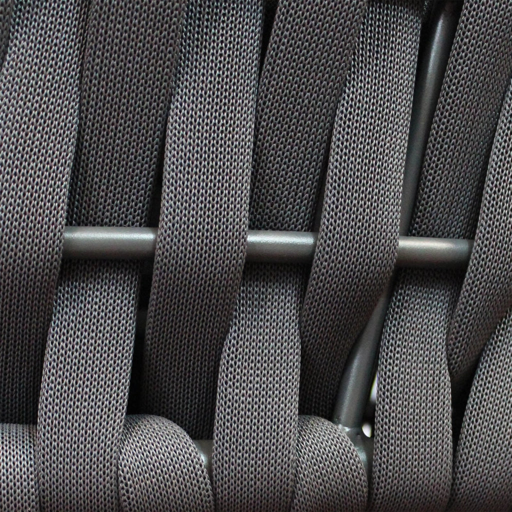 Poltrona centrale in Alluminio Textilene Poliestere cm 86x71x83 - ZED