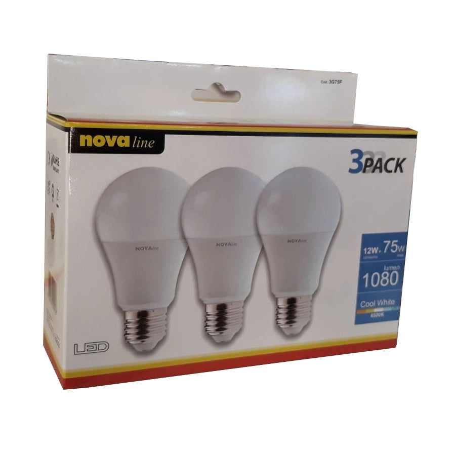 SET 3 LAMPADINE LED GOCCIA 11W 1055LM 6500K