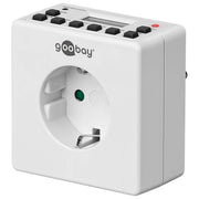 Goobay 93256 timer elettrico Bianco Timer giornaliero/settimanale