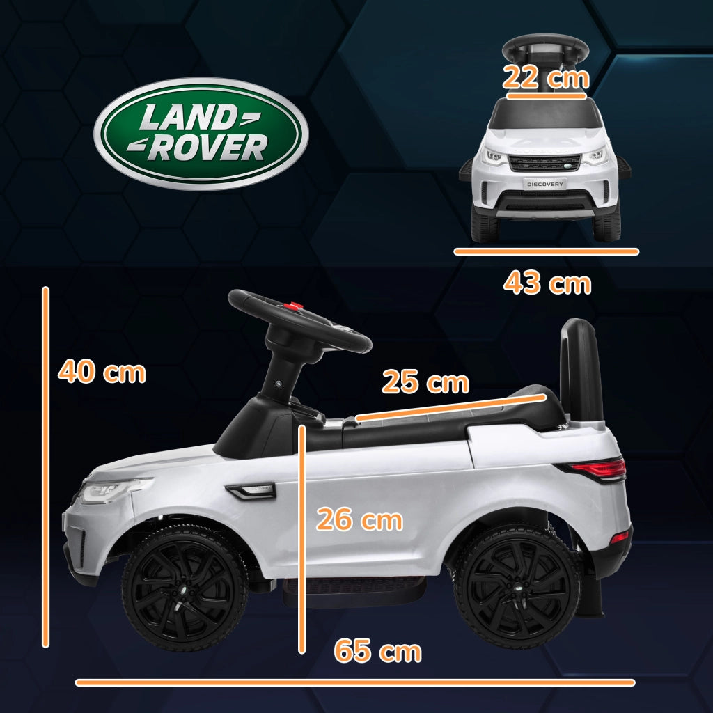 Macchina per Bambini 6V Land Rover ¨C zephmum ¨C Bianco