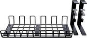 Organizzatore di cavi per sotto scrivania - Gavetta per la gestione dei cavi e l'accessorio da ufficio sotto scrivania, Organizzatore di cavi per ufficio domestico - Accessorio essenziale per pc, Organizzatore di cavi per ufficio casa.