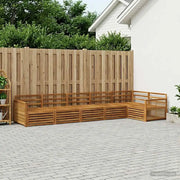 Set di divani da esterno 6 pcs Naturale 3383417