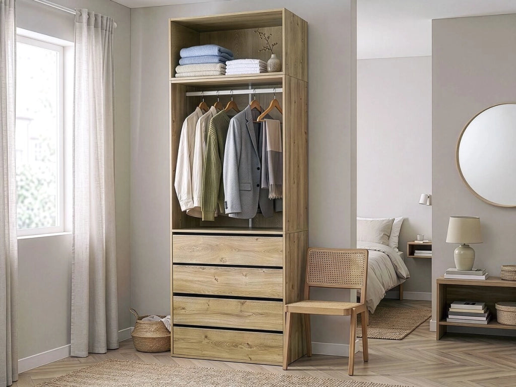 Modulo armadio "Opera" - 80 x 45 x 40 cm - Beige