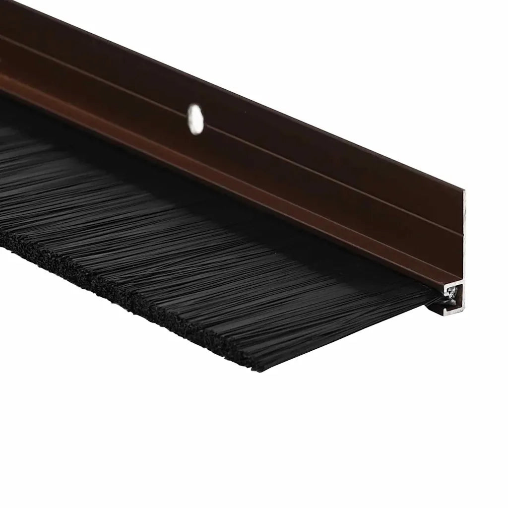 Spazzole per porte a vite 6 pz Marrone 100 cm CFW8985955