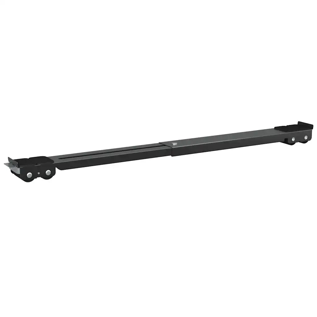 Base per lavatrice 2 pcs Nero 72 x 5 x 4,5 cm 42009955