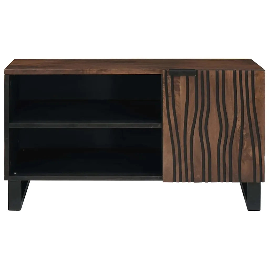Mobile TV-Credenza per TV Noce 80 x 33 x 46 cm Legno multistrato