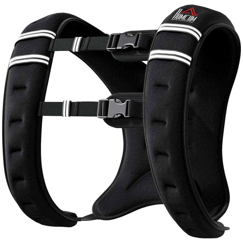 Giubbotto Zavorrato 10 kg ¨C zephmum ¨C Tessuto Oxford 40x35 cm Nero