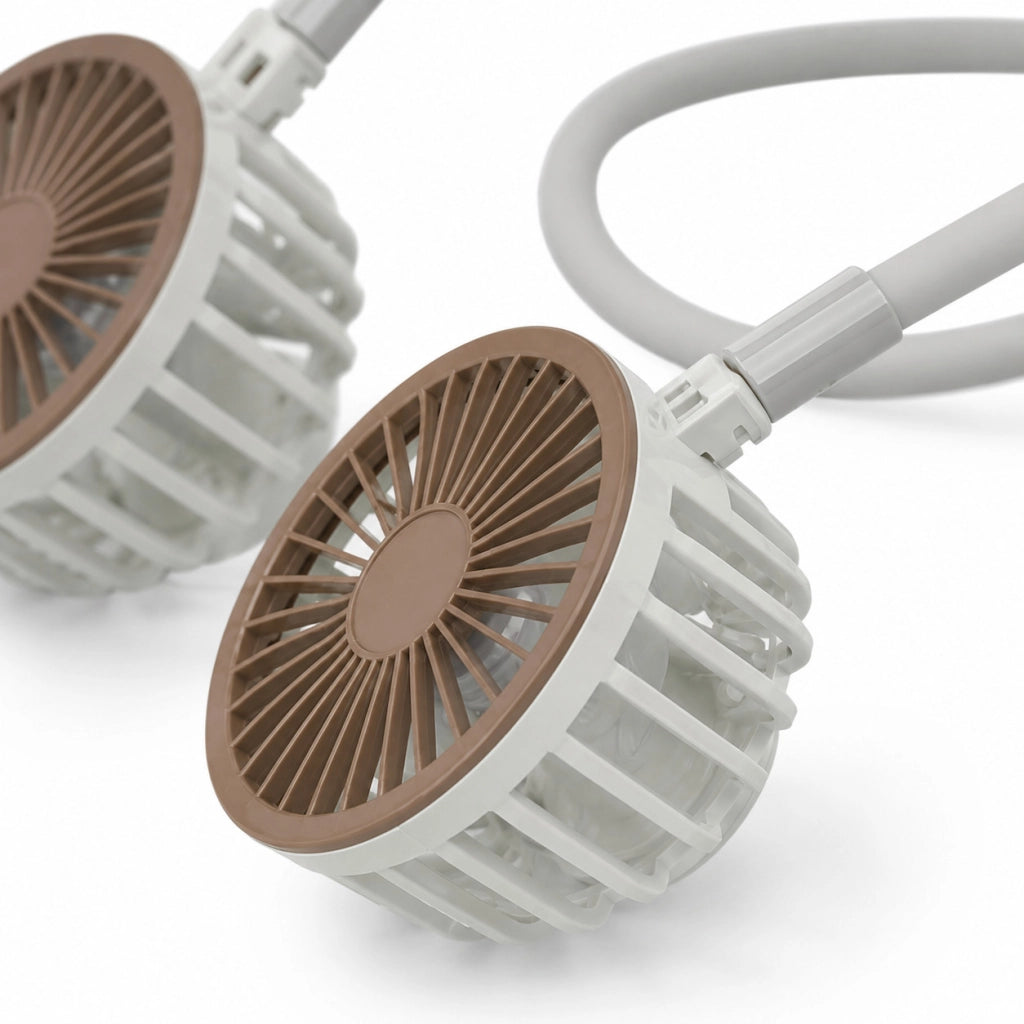 VENTILATORE COLLO SENZA PALE PORTATILE RICARICABILE SPORT 3 VELOCITÀ AS-08936
