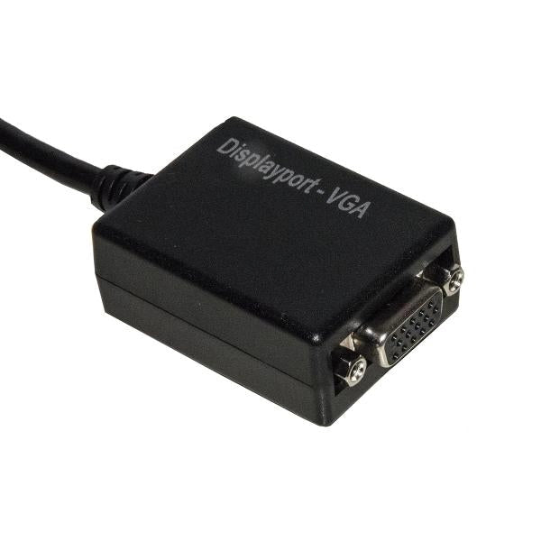 ADATTATORE LINK DISPLAYPORT MASCHIO - VGA FEMMINA CON CAVO DA 15 CM - ADAT19