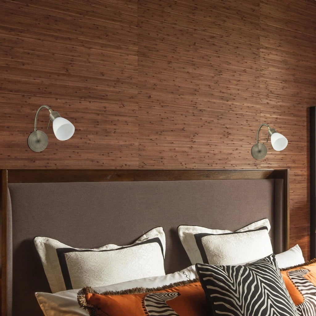 Applique orientabile con cavo, E14, marrone Soma 6320 Rabalux