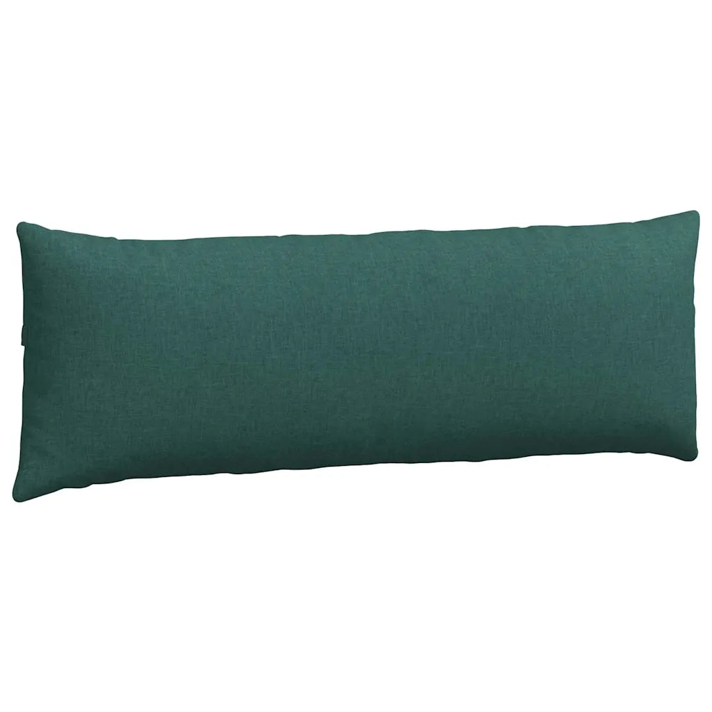 Cuscini da Divano 2 pcs Verde Scuro 120 x 40 cm Tessuto 42013787