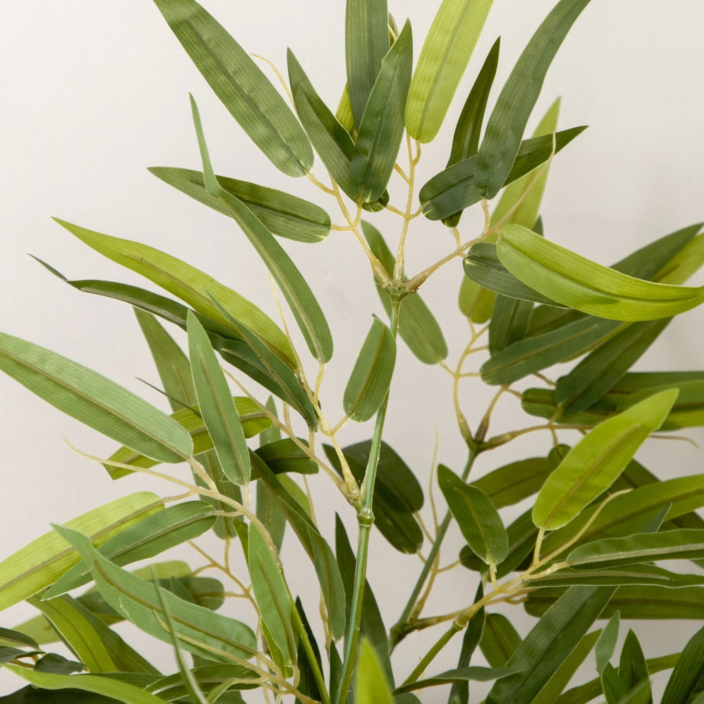 Albero Artificiale Bamb¨´ in Vaso ¨C Zephmum ¨C Verde ?15x90 cm