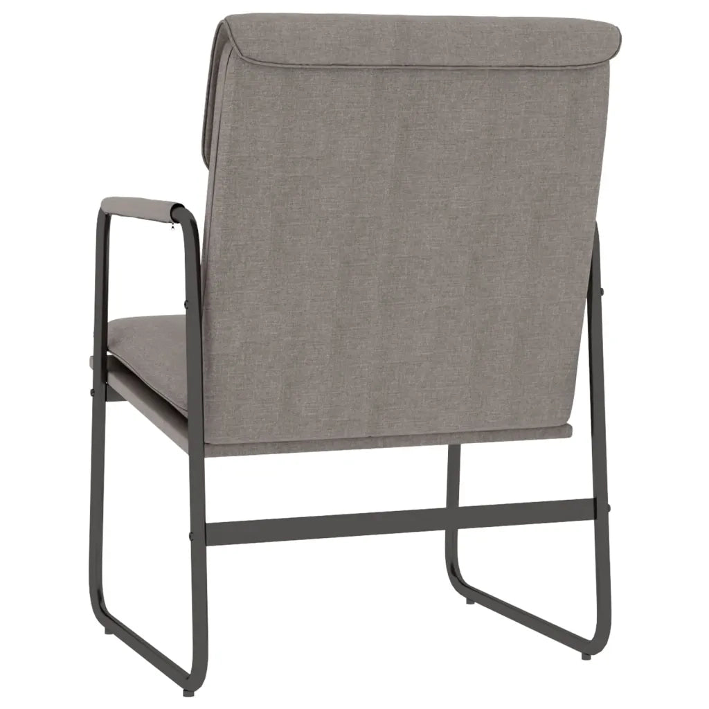 Poltrona | Sedia Lounge Tortora 55x64x80 cm in Tessuto