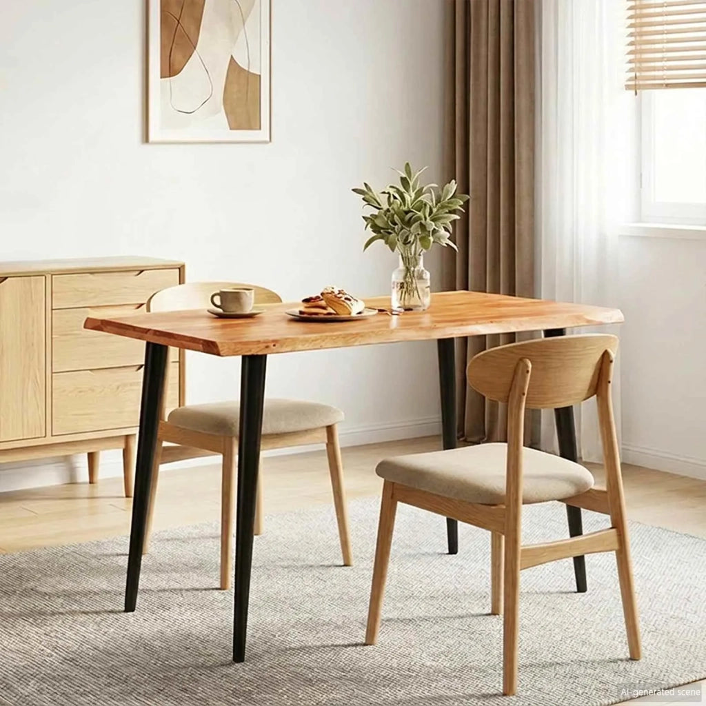 Tavoli da pranzo Marrone e Nero 110 x 55 x 78 cm 4104611