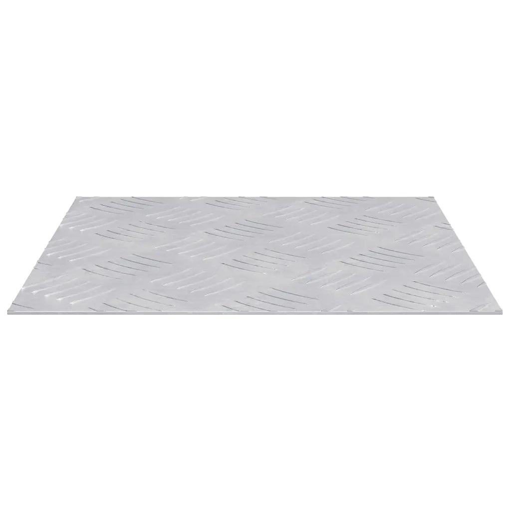 Gradini per Scale Quadrato 4 pcs Argento 30 x 30 cm Alluminio 4104284