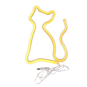 Applique neon gatto bianco LED 3W USB/batterie Polux