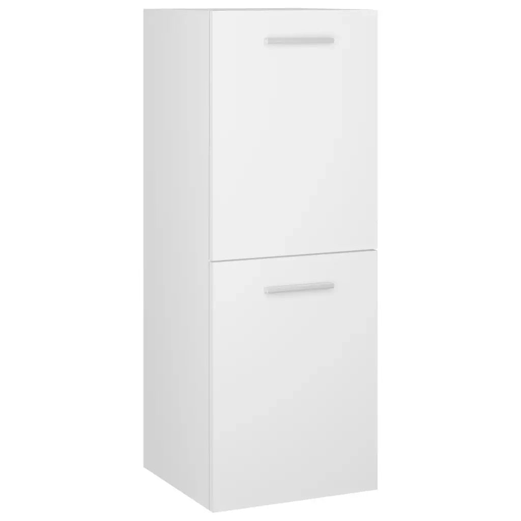 Set Mobili da Bagno Bianco in Truciolato 3070910