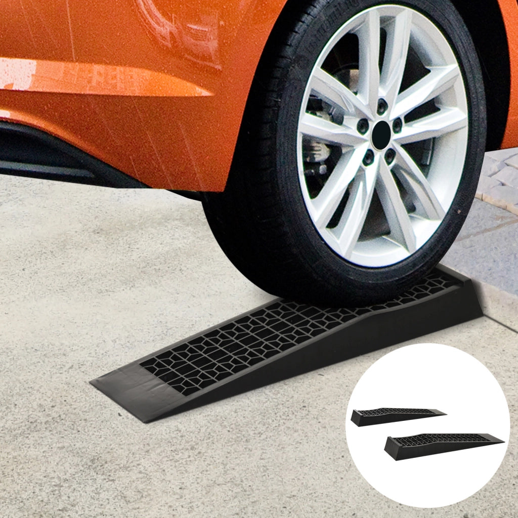 Rampette per Scale ¨C Minimal ¨C Nero, Plastica, 2 Pezzi