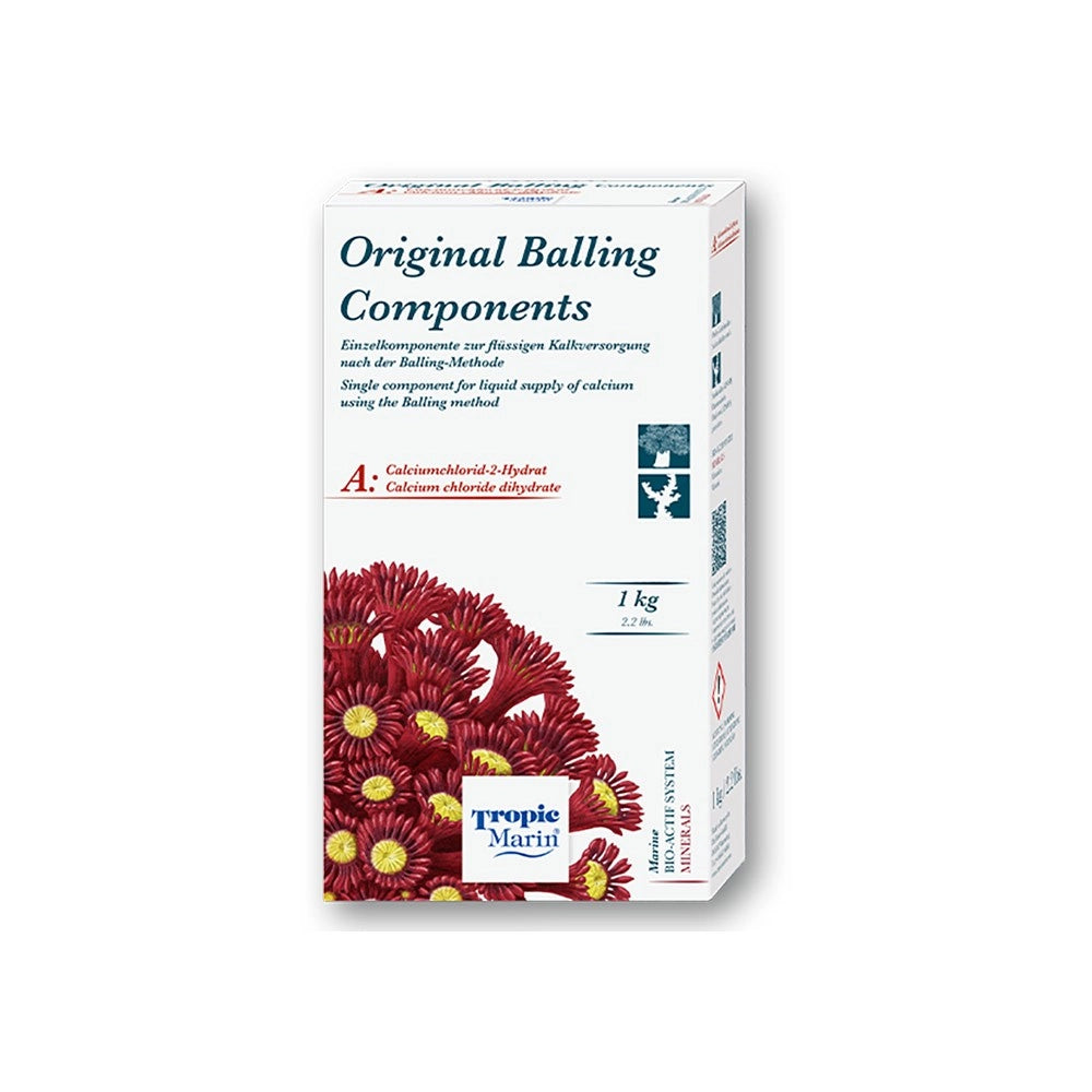 Tropic Marin Orginal Balling Components A 1kg - integratore in polvere di calcio per metodo Balling