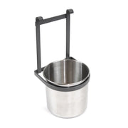 Lotto di 2 Zoccolo per cucina Plasline con accessori, altezza 150 mm, 2 barre lunghezza 2,35 m, Tecnoplastica, Anodizz..