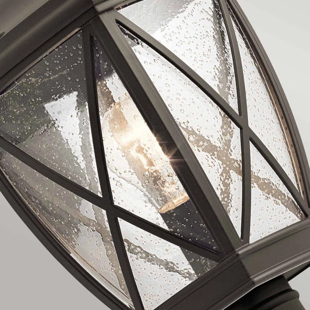 Lampada da esterno su palo Tangier bronzo E27 60W Kichler