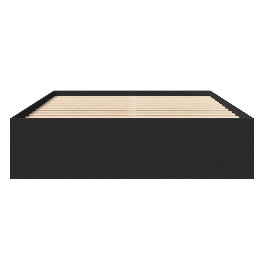Giroletto Nero 140x190 cm in Legno Multistrato