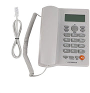 Telefona Fissa con Cavo - Funzione Handsfree - Identificazione Chiamata - Economia di Energie - Facile da Utilizzare - Chiamata Sicura