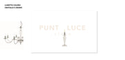LUME PICCOLO PAGANINI CRISTALLO CROMO 1 LUCE ATTACCO E14 H.32CM