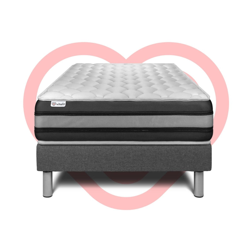 Set materasso e base 90x200 cm - Vitalspring Zen