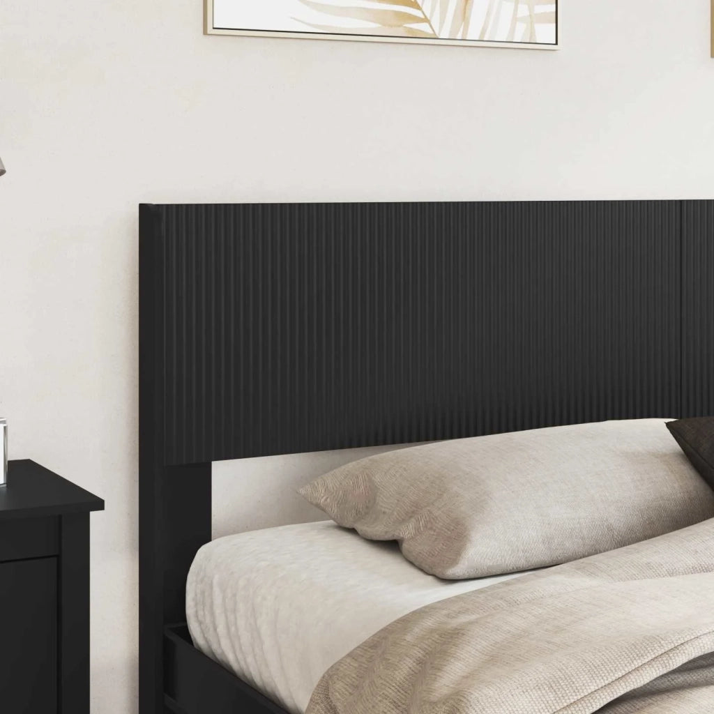 Letto da camera | Struttura del letto con stoccaggio e testata 3 pcs