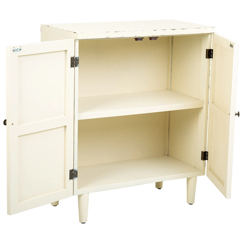 Credenza in legno con 2 porte 70x35x84