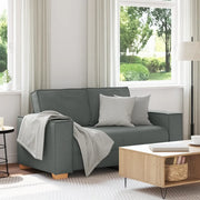 Divano a 2 Posti-Sofa 2 Posti Grigio scuro 120 cm in tessuto 789835