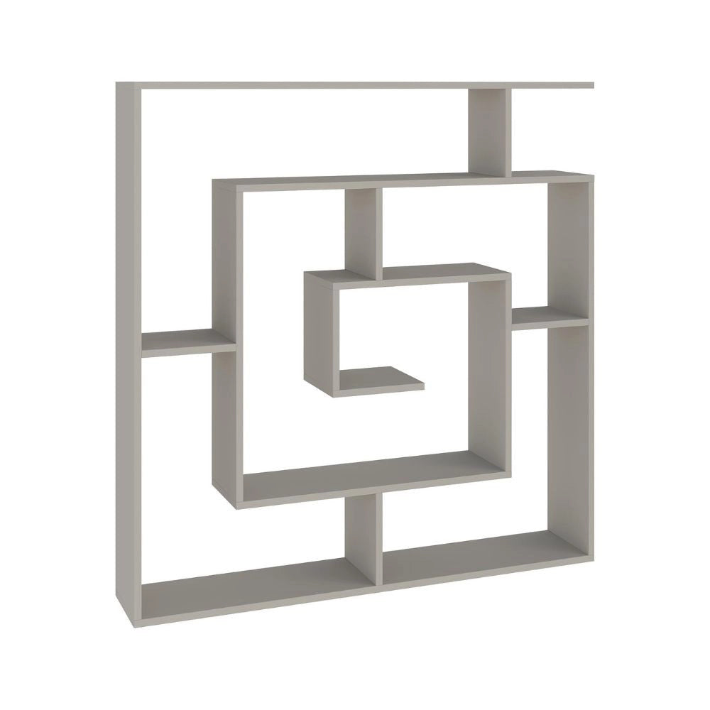 Libreria cashmere con 9 ripiani Labirent 125x22x129