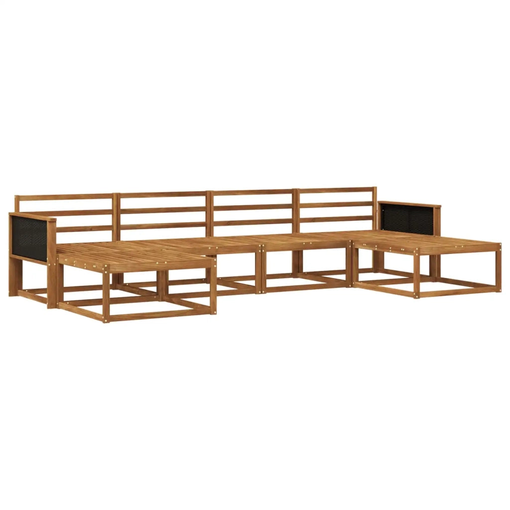 Set di divani da esterno 6 pcs Naturale 3382772