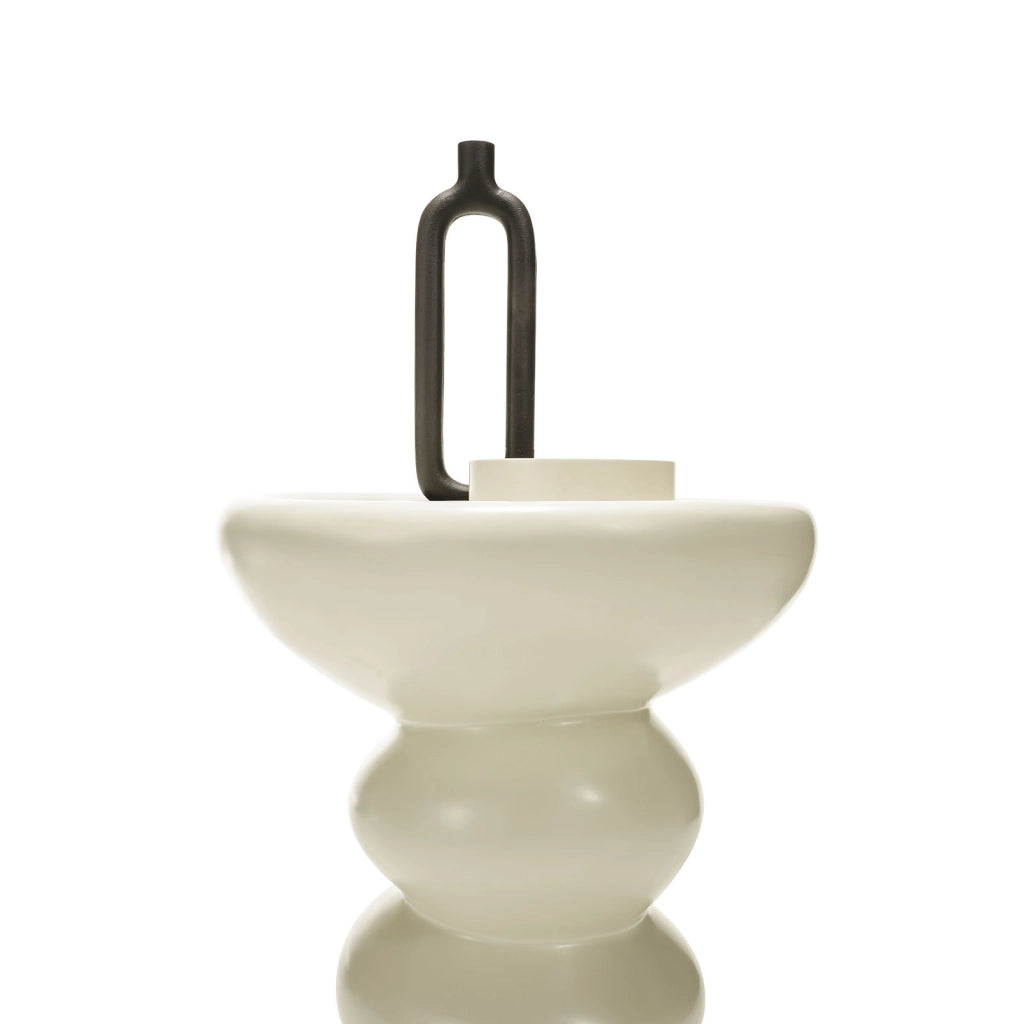 Tavolino ONDA bianco