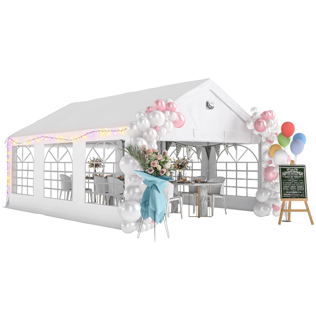 Tenda da Giardino ¨C Minimal ¨C Bianco 4x6m