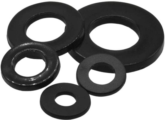 Packing Plastica Nylon 50 Unità - Tolleranza di Passaggio - Resistenza a Temperatura Elevata - Corrosione Resistente - Packing Plastici Flattati - Materiale PA66/Plastica - Tolleranza di Passaggio con Fori