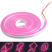 Striscia LED Neon flessibile 12V 2m rosa IP65 Polux