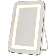 Specchio Trucco con Luci e Ingranditore ¨C Minimal ¨C Bianco 31x41.5x3cm