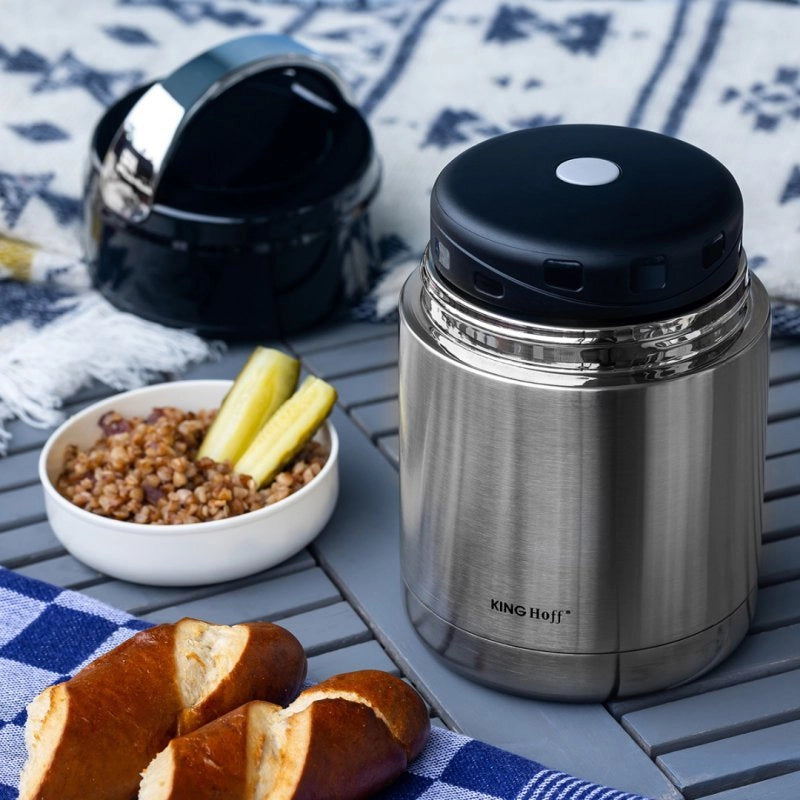 Thermos in acciaio inossidabile Kinghoff KH-4375 per alimenti e bevande
