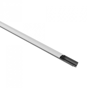 Profilo LED RW02 angolare nero diffusore opaco 2m Ecolight