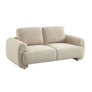 Divano in tessuto, 2 posti, beige