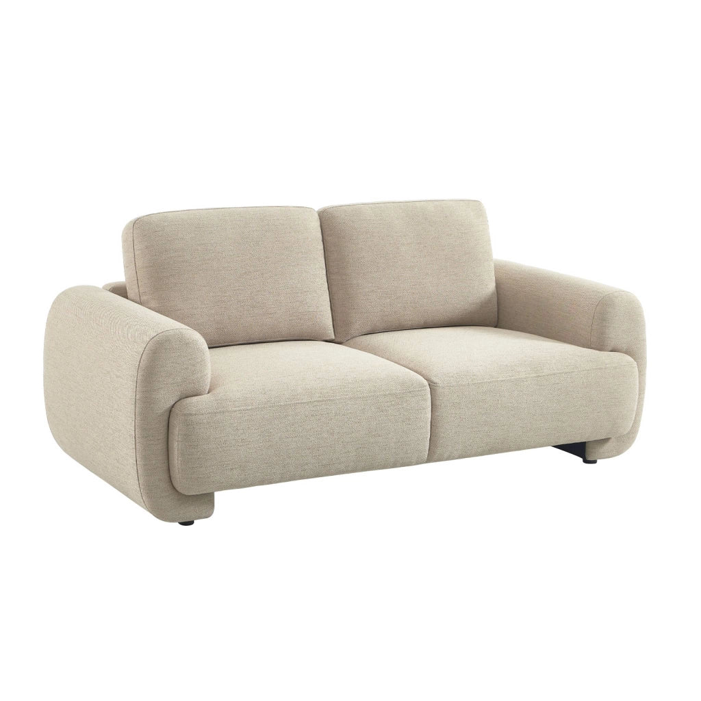 Divano in tessuto, 2 posti, beige